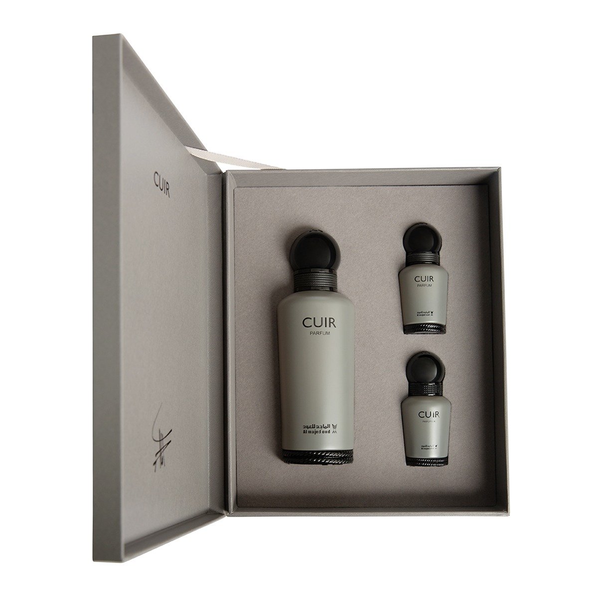 Cuir Perfume Gift Box 150ml + 15ml Oil + 15ml Perfume